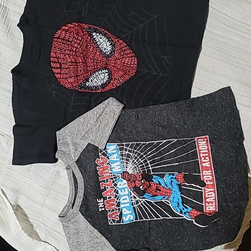 2T Spiderman shirts